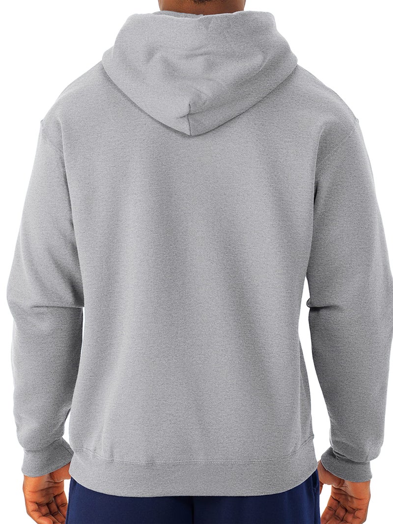 Jerzees --Men's NuBlend Fleece Sweatshirts, Hoodie-Heather Grey, X-Large - Image 3